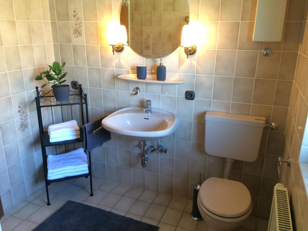 Ferienwohnung Am Ententeich Bad Marienberg Kültér fotó