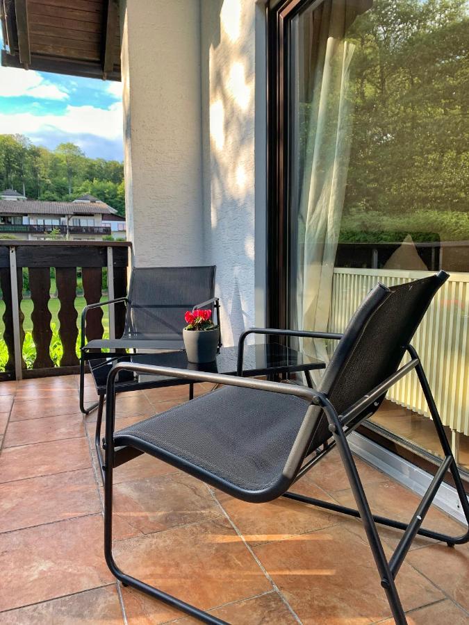 Ferienwohnung Am Ententeich Bad Marienberg Kültér fotó