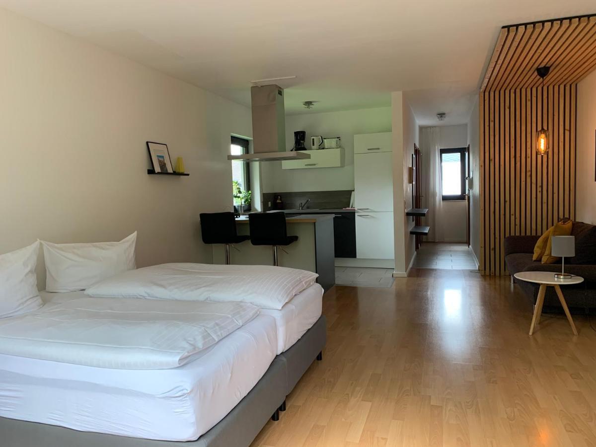 Ferienwohnung Am Ententeich Bad Marienberg Kültér fotó